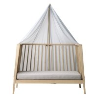 Voile de lit bébé Linea Luna - Bleu pâle